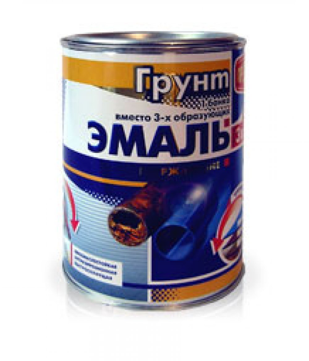 Грунт эмаль по ржавчине 3в1 желтая 0,9кг Престиж - Интернет-магазин Рудых