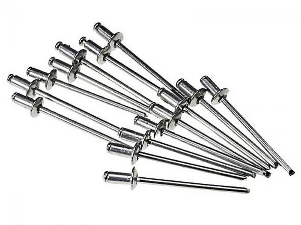 Заклепки 4*6мм 20шт - Интернет-магазин Рудых