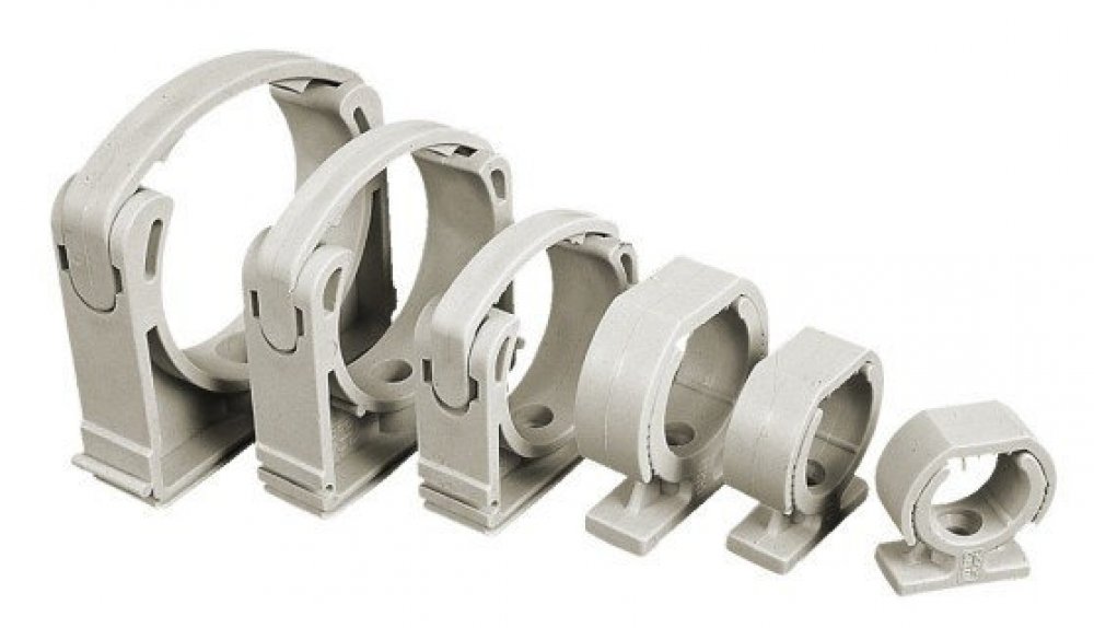 Хомут для пластиковых труб d16 - Интернет-магазин Рудых