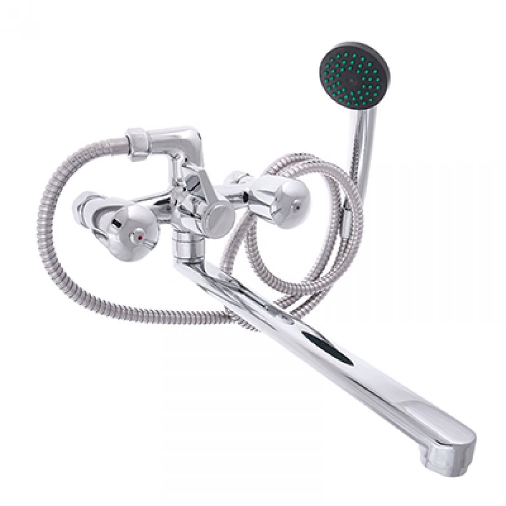 Смеситель д/ванны длин.изл 30см, керам.кран-букса 1/2 - Интернет ...